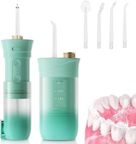img 4 attached to 🚰 Cordless Water Flosser: Freshlife Water Picks for Teeth Cleaning - 3 Modes, USB Rechargeable, Waterproof Oral Irrigator for Home & Travel