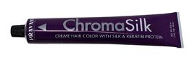 img 4 attached to Развлеките свои волосы с крем-красителем Pravana Chromasilk - обогащенным шелком и кератиновыми протеинами для великолепных светло-коричневых прядей 5N.