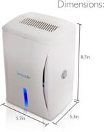 serenelife upgraded electronic air dehumidifier - efficient moisture 🌬️ control & odor eliminator for rooms up to 1600 cu ft logo