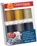 👖 gutermann professional jeans denim thread: the ultimate thread for perfect jeans stitching logo