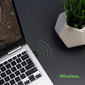 img 2 attached to 🔌 Plugable USB 2.0 Wireless N 802.11n Nano WiFi Network Adapter - High-Speed 150 Mbps, Plug and Play for Windows