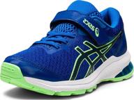 🏃 asics gt 1000 running shoes: black girls' athletic footwear for superior performance logo