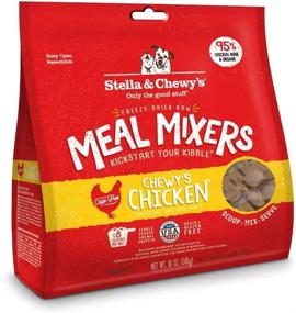 img 3 attached to 🐕 Stella & Chewy's Freeze-Dried Raw Chewy's Chicken Meal Mixers Dog Food Topper: 36 oz Bag of Natural Delight