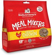 🐕 stella & chewy's freeze-dried raw chewy's chicken meal mixers dog food topper: 36 oz bag of natural delight logo