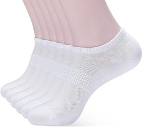 img 4 attached to 🧦 6-Pack of Corlap Women's Athletic Low Cut Ankle Socks - Breathable Running Socks