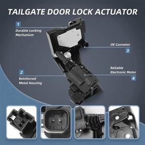 img 2 attached to Premium Rear Liftgate Actuator Replacement for Ford Escape 2009-2012 - OEM #: 9L8Z-7843150-B 9L8Z7843150B