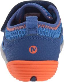 img 2 attached to 👟 Versatile Merrell Steps Water Orange Toddler Girls' Athletic Shoes - Durable and Comfy!