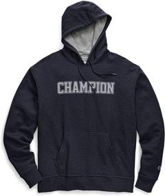 img 3 attached to Stay Warm and Cozy with the Champion Powerblend Fleece Pullover Hoodie