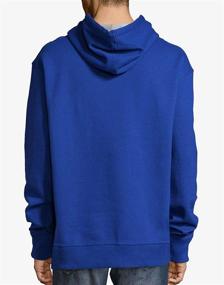 img 1 attached to Stay Warm and Cozy with the Champion Powerblend Fleece Pullover Hoodie