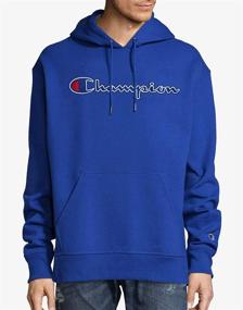 img 2 attached to Stay Warm and Cozy with the Champion Powerblend Fleece Pullover Hoodie