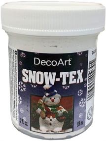 img 1 attached to Enhance Your Crafts with DecoArt Snow-Tex Paint, 2-Ounce