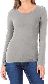 img 3 attached to ClothingAve Womens Stretch T Shirts X Large 👚 – Comfortable and Stylish Women's Clothing in Extended Sizes