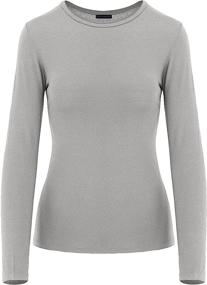 img 4 attached to ClothingAve Womens Stretch T Shirts X Large 👚 – Comfortable and Stylish Women's Clothing in Extended Sizes