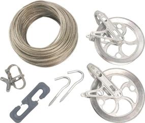 img 2 attached to 👕 Strong & Sturdy: Strata Clothesline Kit - Heavy Duty Performance for Ultimate Laundry Solutions