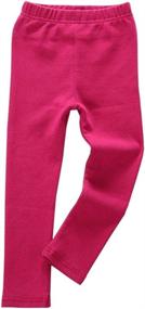 img 2 attached to 👶 Warm and Comfortable Little Kids Long Johns Thermal Underwear Set for Toddlers (1-7yrs)