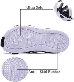 img 2 attached to 👣 CYian Outdoor White Sandals Slippers - Unisex Shoes (Women's 8, Men's)