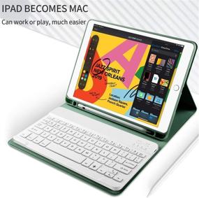 img 3 attached to Kenke IPad Air 4 Case With Keyboard 2020-10