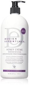 img 4 attached to 💦 Deeply Hydrating and Detangling: Design Essentials Honey Creme Moisture Retention Super Conditioning Shampoo (32oz)