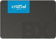 💾 crucial bx500 960gb sata internal ssd - ct960bx500ssd1 with 3d nand technology logo