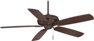 minka-aire f532-orb sunseeker: the perfect 60 inch outdoor ceiling fan with pull chain in oil rubbed bronze finish logo