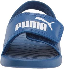 img 3 attached to PUMA Popcat Сандалии с спинкой сапфирового цвета, обувь для мальчиков