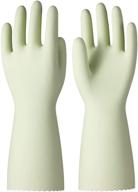 🧤 lanon wahoo sil-pur silicone household cleaning gloves: food grade, reusable, non-slip - green, large logo