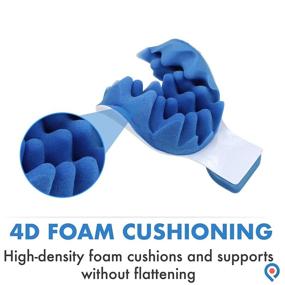 img 2 attached to Pivit Neck Support Relaxer: Ultimate Shoulder Chiropractic Pillow for Cervical Spine Relief, Neckbone Muscle Tension Reliever, and Pressure Relief from Stiff Chronic Pain and Disc Misalignment