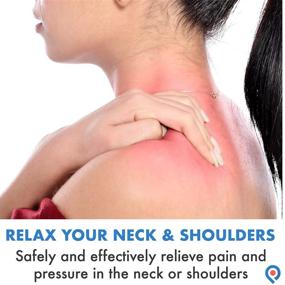 img 1 attached to Pivit Neck Support Relaxer: Ultimate Shoulder Chiropractic Pillow for Cervical Spine Relief, Neckbone Muscle Tension Reliever, and Pressure Relief from Stiff Chronic Pain and Disc Misalignment
