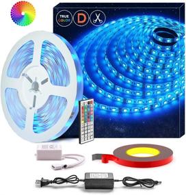 img 4 attached to 🌈 Explore the Vibrant World of HOMINA 16.4ft LED Strip Lights: Multi-Color, Remote Controlled, Perfect for TV and Indoor Holiday Decor