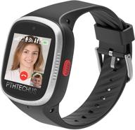 pthtechus 4g watch phone for kids - wifi, dialing, voice messages &amp; video calls, gps location, school mode, sos, camera &amp; pedometer logo