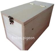exquisite [wood] tiger breeding box for peonies, cockatiels, parrots: premium bird nest for breeding logo