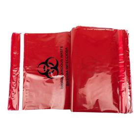 img 1 attached to Коробка пакетов AliMed Stick Biohazard Bags