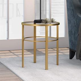 img 3 attached to 🌟 Henn&Hart Gaia Side Table Review: Stylish 20" Gold Furniture Piece