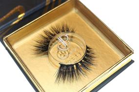 img 2 attached to CJP Beauty Fake Eyelashes - PETA Certified Cruelty-Free 4D Faux Mink Lashes - Handmade, Soft, and Fluffy - Perfect for All Makeup Looks - Non-Magnetic - Sacé