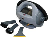 🔴 grey auto-vac hand-held 120v bagless vacuum by autospa 94005as logo