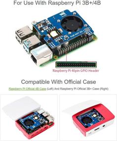 img 1 attached to Waveshare Power Over Ethernet HAT (D) For Raspberry Pi 4B/3B