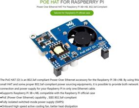 img 2 attached to Waveshare Power Over Ethernet HAT (D) For Raspberry Pi 4B/3B