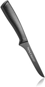 img 2 attached to 🔪 Enhanced FISSMAN SHINAI Boning Knife with Graphite Non-Stick Coating (6 inch, 3Cr14 Steel)