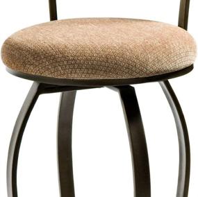 img 2 attached to 🪑 Optimized Powell Hamilton Swivel Bar Stool