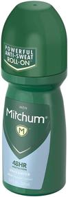 img 1 attached to 👕 Mitchum Roll-On, Invisible Unscented Anti-Perspirant &amp; Deodorant - 3.4 oz (Pack of 4)