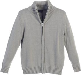 img 1 attached to 👕 Green Gioberti Boys' Cardigan Sweater - Boys' Clothing and Sweaters