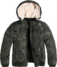 img 2 attached to Stay Warm and Stylish with Boys' Winter Puffer Jackets in Jackets & Coats