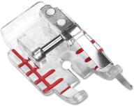 🧵 dreamstitch 1/4 inch clear edge join presser foot for low shank snap-on sewing machines - compatible with brother, babylock, singer, euro-pro, janome (new home), kenmore, white, juki, simplicity, elna logo