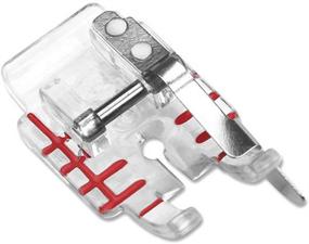 img 2 attached to 🧵 DREAMSTITCH 1/4 inch Clear Edge Join Presser Foot for Low Shank Snap-On Sewing Machines - Compatible with Brother, Babylock, Singer, Euro-Pro, Janome (New Home), Kenmore, White, Juki, Simplicity, Elna