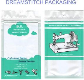 img 1 attached to 🧵 DREAMSTITCH 1/4 inch Clear Edge Join Presser Foot for Low Shank Snap-On Sewing Machines - Compatible with Brother, Babylock, Singer, Euro-Pro, Janome (New Home), Kenmore, White, Juki, Simplicity, Elna