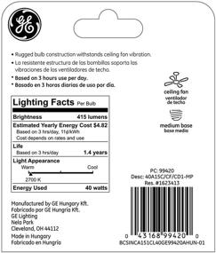 img 2 attached to 💡 GE Lighting 99420 415 Lumen Dimmable: A Bright and Adjustable Lighting Solution