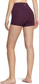 img 3 attached to 🔥 High Waisted Bike Shorts for Women: TSLA 1 or 2 Pack, with Pockets - Perfect for Workout, Running, and Yoga