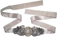 🌸 floral fall flowers maternity sash: a romantic wedding belt sh-02 logo