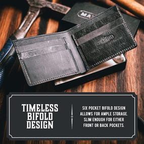 img 3 attached to 🐍 Ultimate American Snakebite Main Street Forge Wallets, Card Cases & Money Organizers for Men