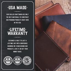 img 2 attached to 🐍 Ultimate American Snakebite Main Street Forge Wallets, Card Cases & Money Organizers for Men